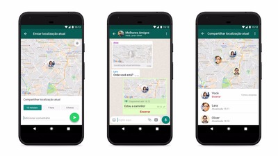 WhatsApp vai permitir o compartilhamento de localização em tempo real (Foto: DIvulgação)