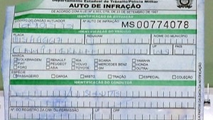Multas de trânsito poderão ser pagas em parcelas e com cartão de crédito