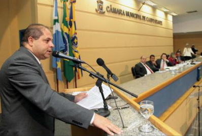 Vereador Mario Cesar, autor da Lei pede a utilização e divulgação da mesma pela Prefeitura.
Foto Izaias Medeiros
