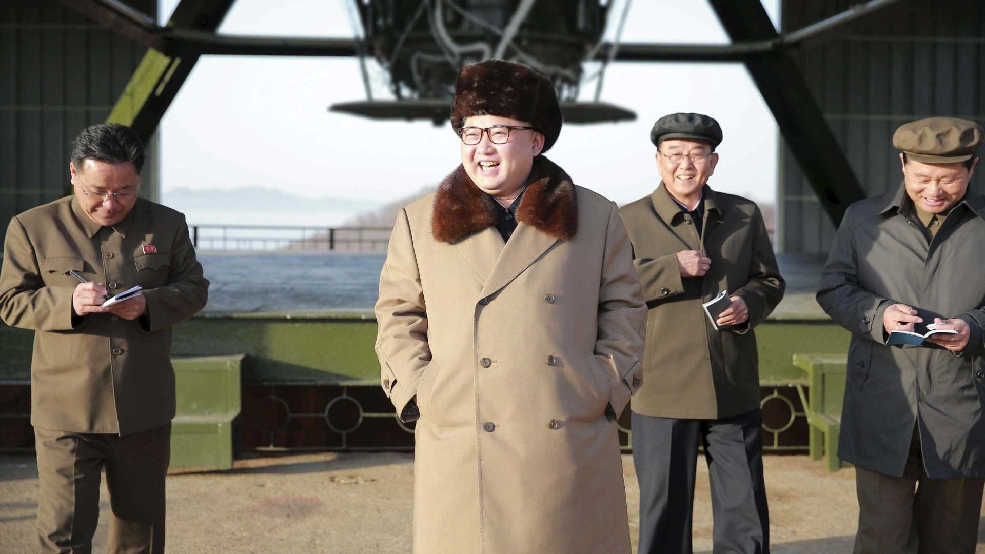  North Korea's Korean Central News Agency (KCNA) via Reuters