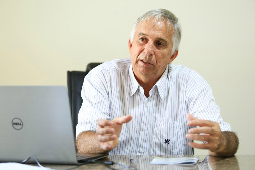 Presidente do Sindicato Rural de Dourados espera um lucro de R$ 120 milhões para esse ano durante a Expoagro (Foto/Eder Gonçalves)
