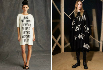 ENQUANTO A MOSCHINO ESCREVEU 