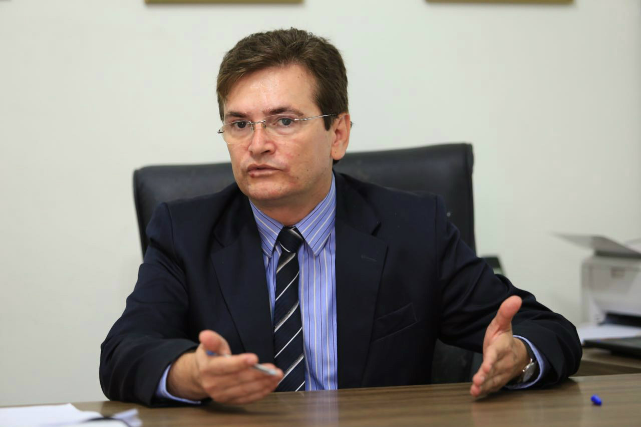 Delegado de polícia Lupersio monta uma base da Polícia Civil na Expoagro para tentar inibir crimes cometidos durante a feira (Foo:Eder Gonçalves)