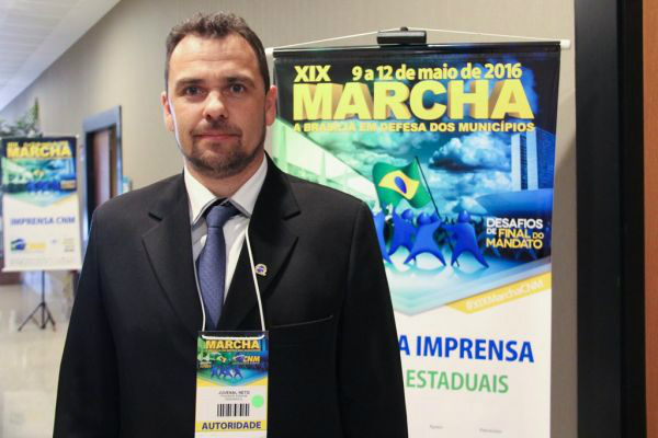 Presidente da Assomasul Juvenal Neto que liderou os prefeitos do MS (Foto:Divulgação)