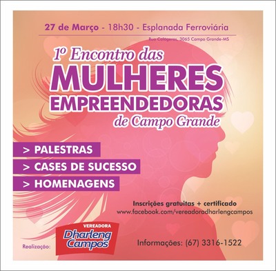 Vereadora realiza 1º Encontro de Mulheres Empreendedoras de Campo Grande
