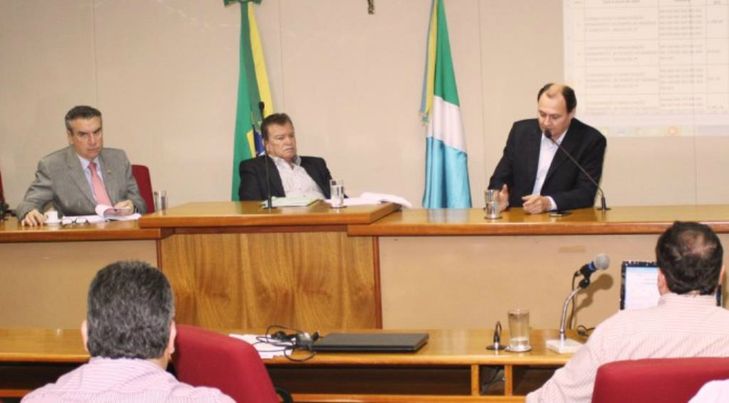 Governo presta contas de R$ 290 milhões do Fundersul à ALMS Secretário foi convocado pela Comissão de Controle da Eficácia Legislativa (Foto: Moisés Silva/Governo do Estado )