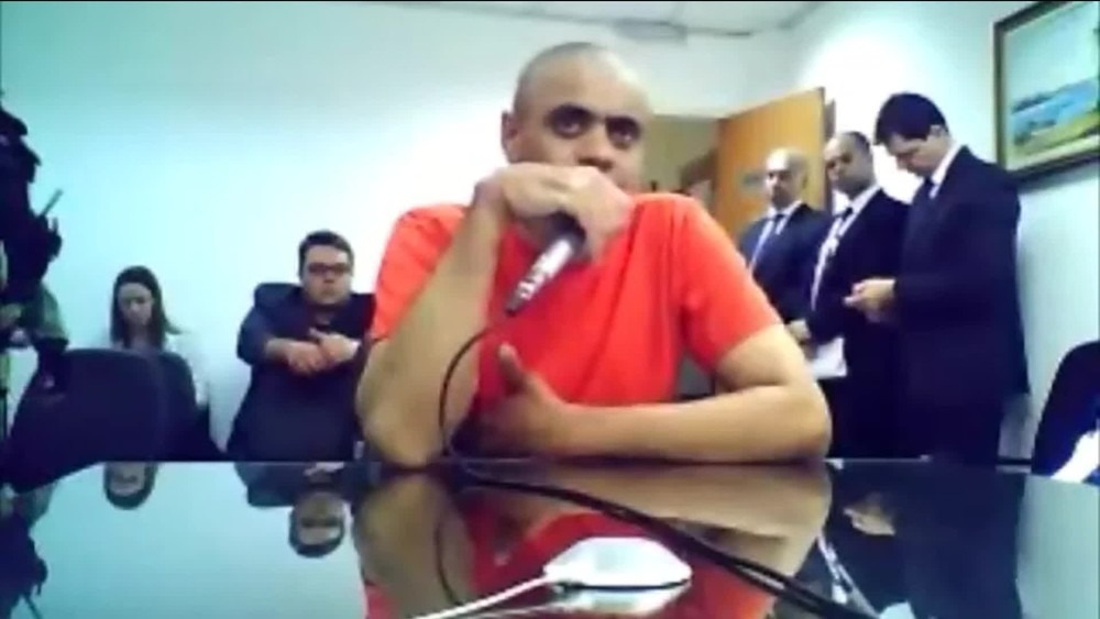 Bolsonaro diz que vai recorrer da decisão que inocentou Adélio Adélio Bispo, autor da facada em Jair Bolsonaro. Reprodução/TV Globo