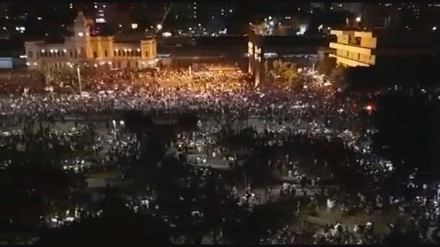 Show da cantora Marília Mendonça termina em 'arrastão' no Centro de Belo Horizonte Foto: Reprodução/TV Globo