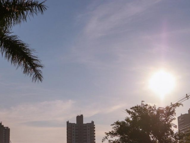 Sábado terá tempo claro e sem expectativa de chuva Sábado terá tempo claro e sem expectativa de chuva