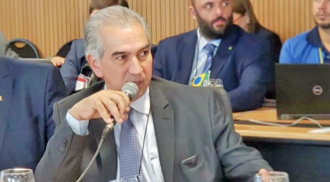 Reinaldo Azambuja defende criação de Força Tarefa para combater o crime organizado Divulgação