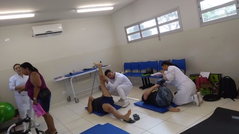 Parceria com universidade garante celeridade a atendimentos a fisioterapia Divulgação