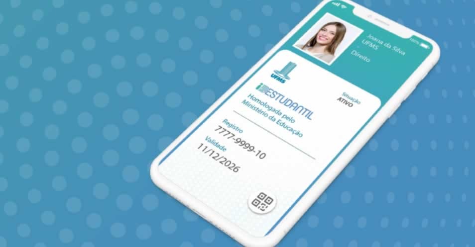 Carteirinhas estudantis já emitidas pelo app continuarão válidas Reprodução/Internet