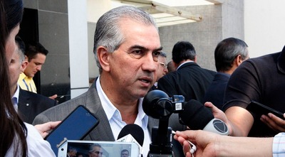 Reinaldo Azambuja volta a exigir presença federal nas fronteiras Reinaldo Azambuja volta a exigir presença federal nas fronteiras