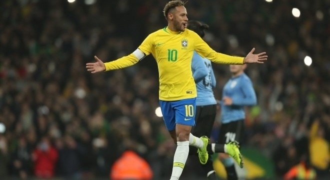 Neymar pode igualar marca de Ronaldo na seleção brasileira Neymar vai completar o 100º jogo pela seleção brasileira
Lucas Figueredo/Divulgação CBF