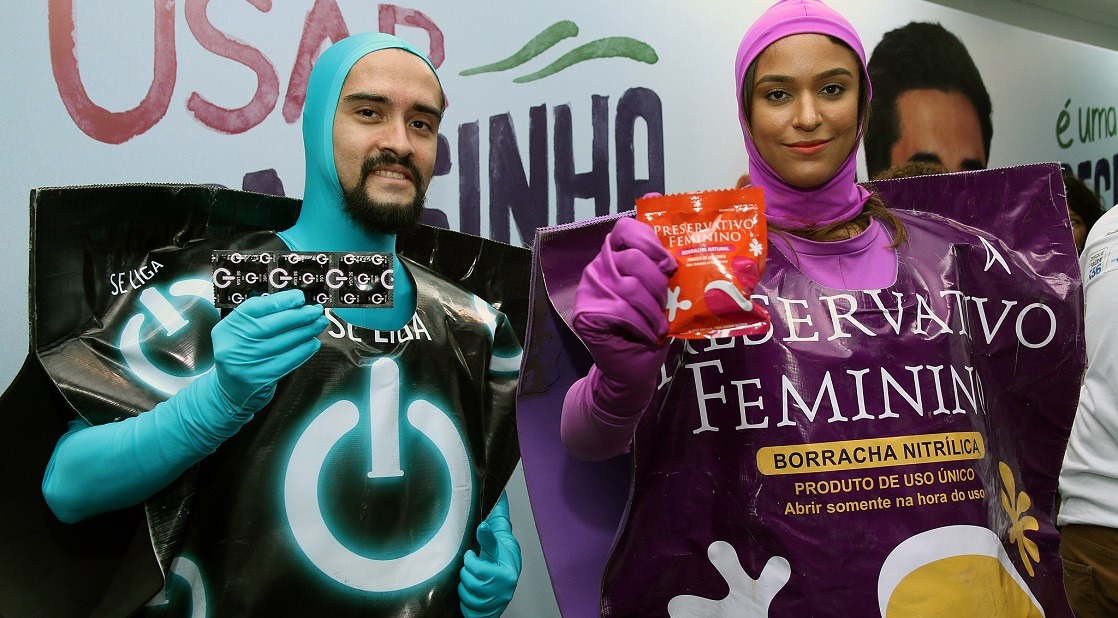 Mais de um milhão de camisinhas serão distribuídas no carnaval em MS Erasmo Salomão/Ministério da Saúde