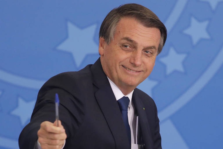 Confio em Moro, mas confiança 100% é só em pai e mãe, afirma Bolsonaro Foto: Agencia Brasil