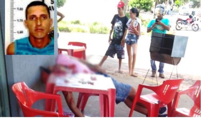 Preso do semiaberto é executado a tiros enquanto bebia cerveja em bar Diego Alves