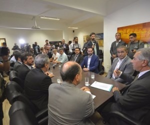 Reunião aconteceu na sede da governadoria - Paulo Ribas