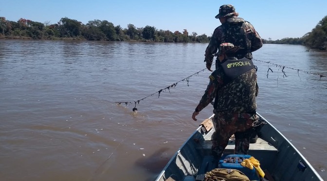 PMA deflagra operação com foco na prevenção da pesca predatória e tráfico de papagaios PMA deflagra operação com foco na prevenção da pesca predatória e tráfico de papagaios