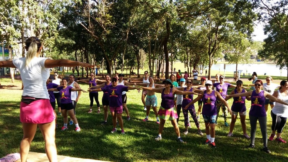 Evento em parque oferece oportunidades para quem deseja perder peso Exercícios serão oferecidos durante todo o dia para quem passar pelo parque em Campo Grande (MS) (Foto: José Cunha/Arquivo Pessoal)