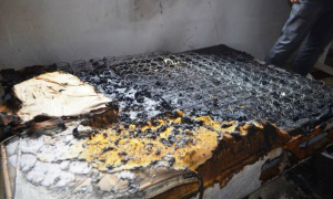 Polícia suspeita que ladrão incendiou casa por não achar dinheiro no local Foto: Site Edução MS)