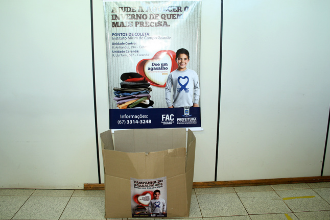 Prefeitura da Capital prossegue com Campanha do Agasalho