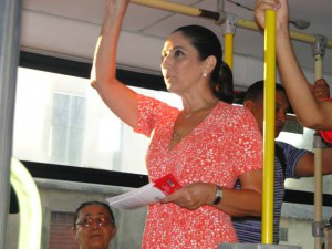 Campanha contra assédio no transporte público vira projeto de lei