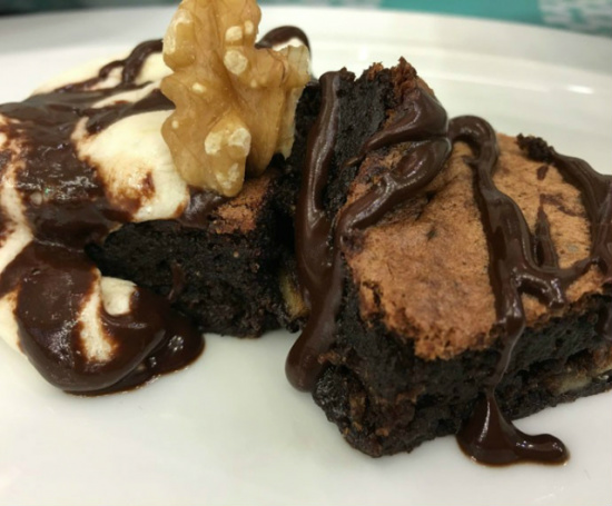 Saiba preparar um saboroso brownie de chocolate com gengibre