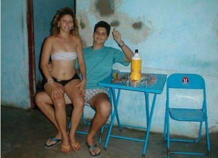 Imagem tirada de fotolog que foi usada para ilustrar o boato (Reprodução/Reprodução)