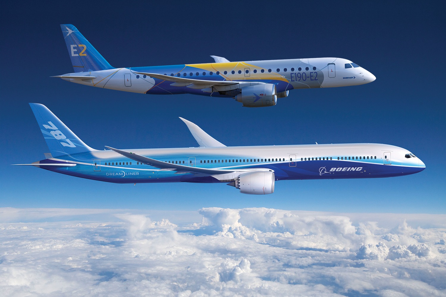 Embraer assina contrato de venda de 39 aviões para United Airlines Foto: Veja