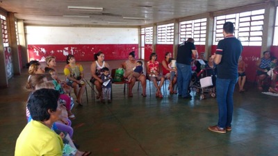 Cras Vila Vargas retoma atividades com serviços novos para a comunidade Ações no Cras de Vila Vargas atendem várias faixas etárias da comunidade – Divulgação