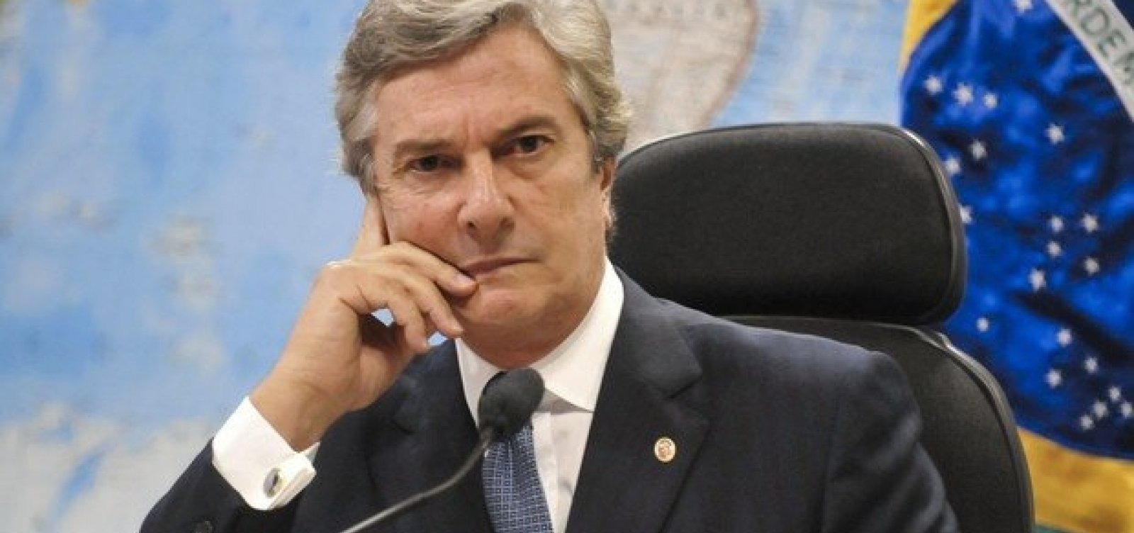 Collor é alvo de investigação da PF sobre lavagem de dinheiro Mandados de busca e apreensão foram autorizados pelo ministro do Supremo Tribunal Federal (STF) Edson Fachin. Geraldo Magela/ Agência Senado