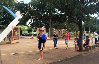 Neste sábado Funesp realiza manhã de esporte e lazer na Praça Elias Gadia Foto:Arquivo Funesp