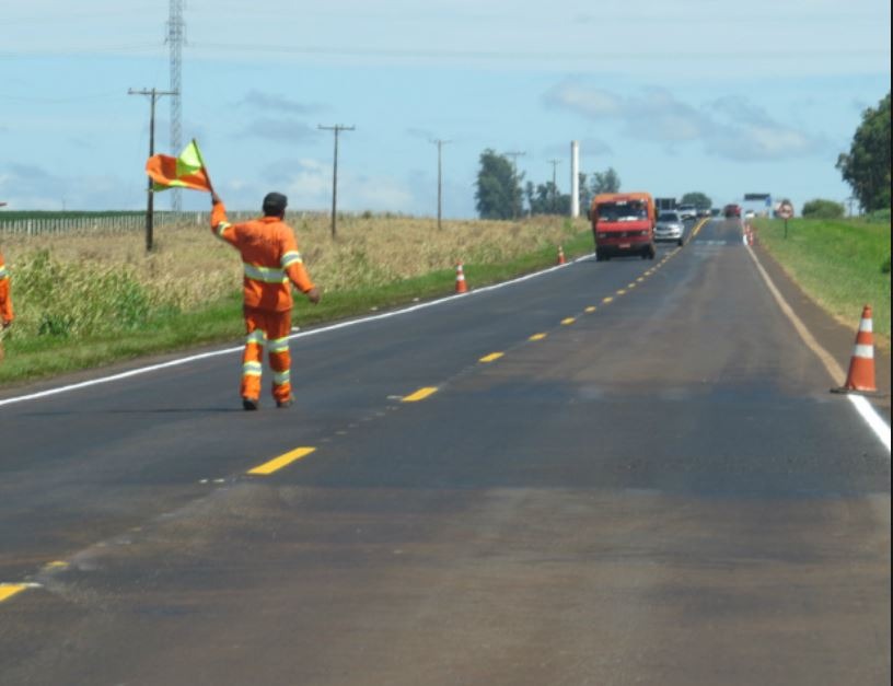 CCR MSVia alerta para trechos com obras na BR-163 CCR MSVia alerta para trechos com obras na BR-163