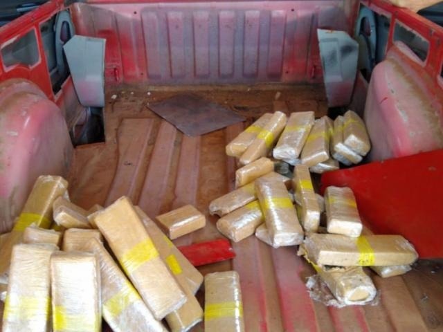 PRF prende traficante que levava mais 100 quilos de maconha para SP PRF/Divulgação