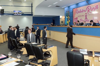 Vereadores votam um Projeto e um Veto na sessão de quinta-feira