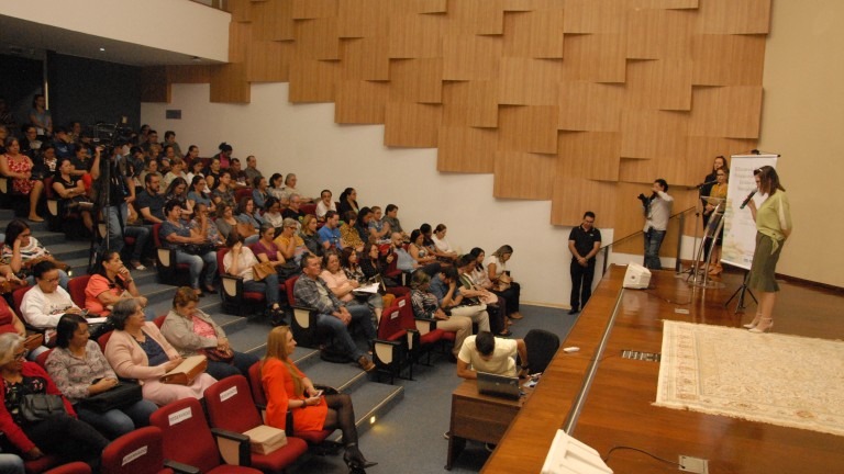 Formação de leitores é foco de evento de profissionais que atuam nas bibliotecas da REME Foto: Assessoria
