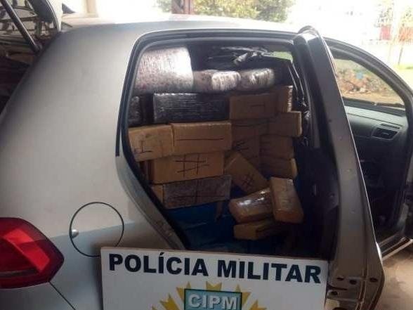 Polícia Militar apreende 810 kg de maconha em veículo com queixa de roubo Gazeta News