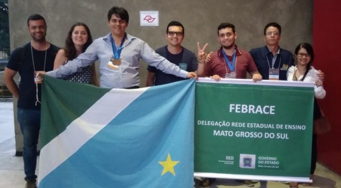 Estudante da Rede Estadual é premiado na 16ª Febrace Estudante da Rede Estadual é premiado na 16ª Febrace