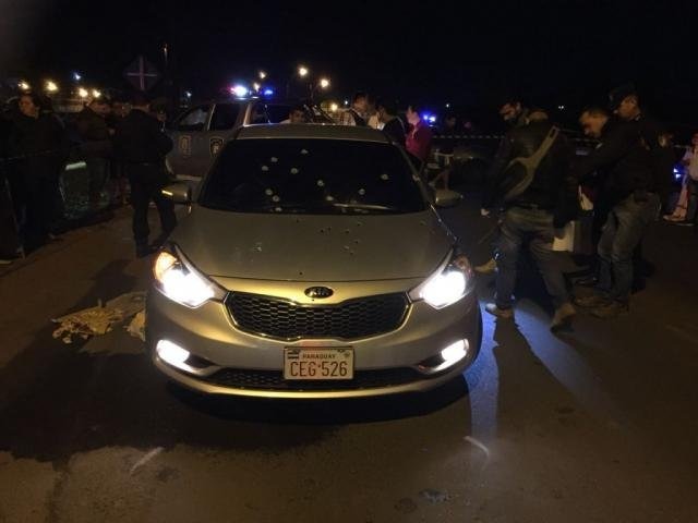 Motorista e passageiro são executados com mais de 45 tiros na fronteira Redes sociais