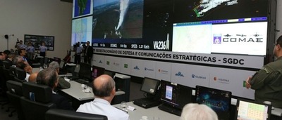 Satélite Geostacionário começa a ser testado