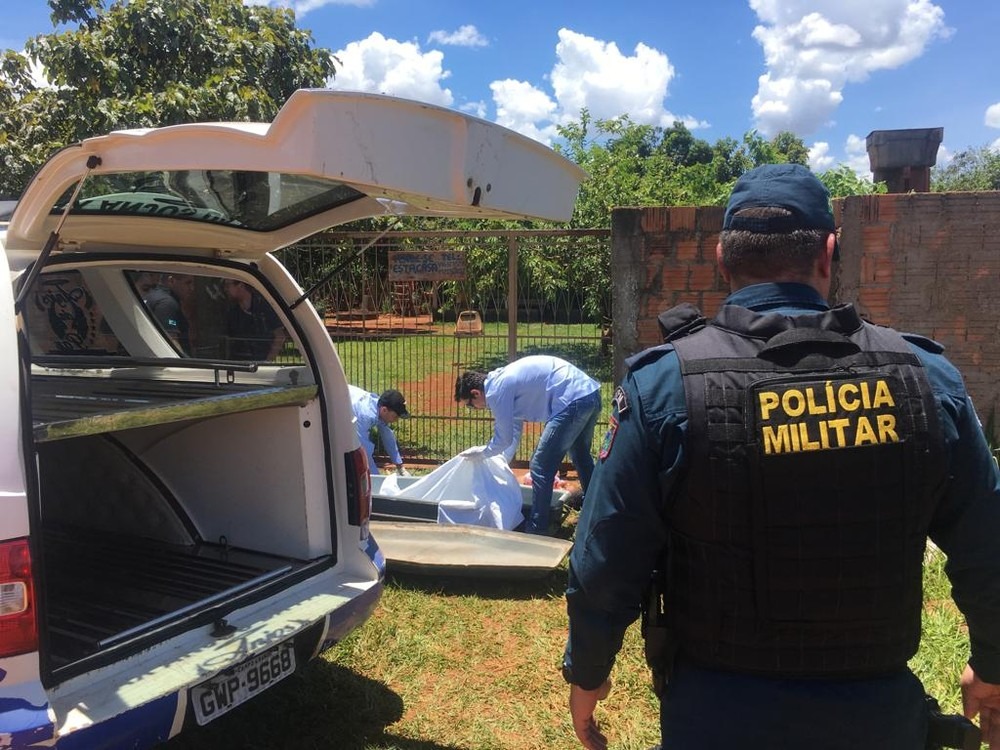 Vítima foi morta a facadas a caminho de buscar criança em escola de MS. Alexandre Cabral/TV Morena