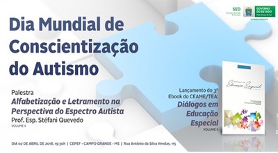 Lançamento do 3º e-book do Ceame/TEA: Diálogos em Educação Especial – volume II Lançamento do 3º e-book do Ceame/TEA: Diálogos em Educação Especial – volume II