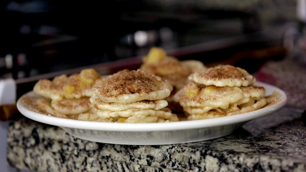 Orelha: doce frito de banana é a receita de Rodrigo Hilbert Orelha: doce frito de banana é a receita de Rodrigo Hilbert. Foto: Reprodução
