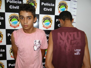 Jovens são acusados de assalto em Dourados - Fotos: Osvaldo Duarte