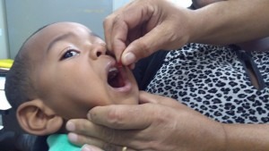 A suplementação a base de Vitamina A é ministrada em crianças até cinco anos nas UBSs e UBSFs conforme indicação do pediatra. (Foto: Assessoria/SESAU)