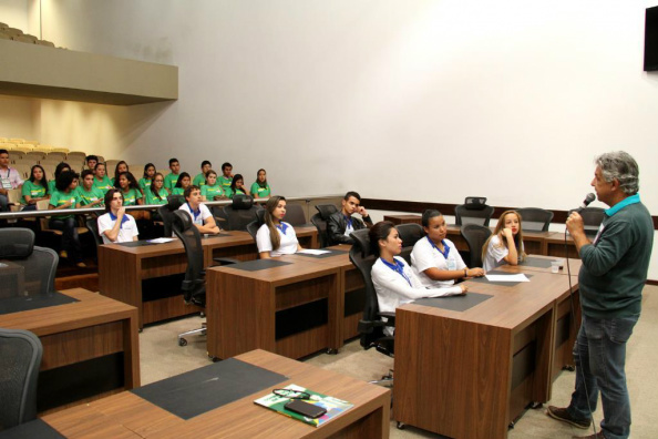 Projeto Parlamento Jovem é iniciativa da Escola do Legislativo
Foto: Wagner Guimarães AL/MS