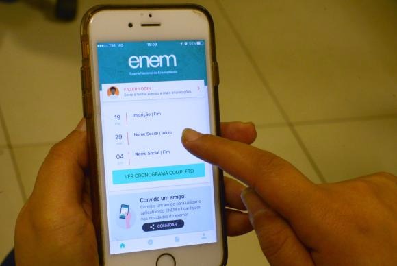 Aplicativo do Enem é gratuitoMarcello Casal Jr/Agência Brasil