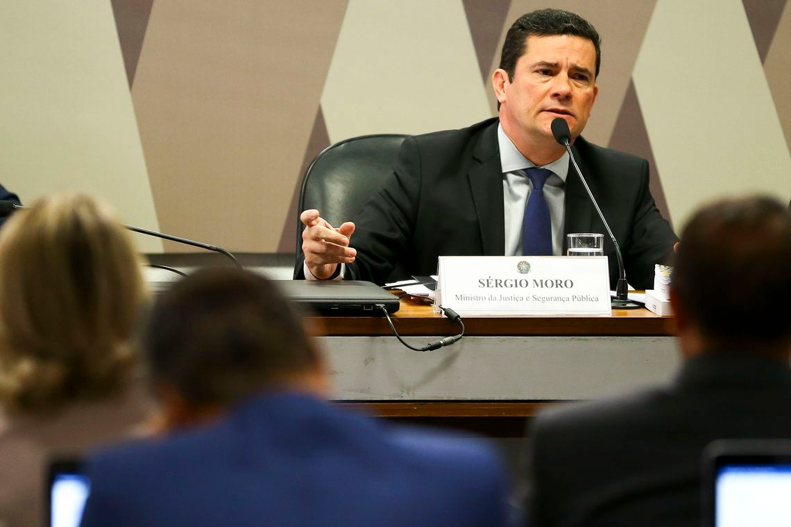 Moro diz ter aceitado ministério para consolidar combate à corrupção Marcelo Camargo/Agência Brasil