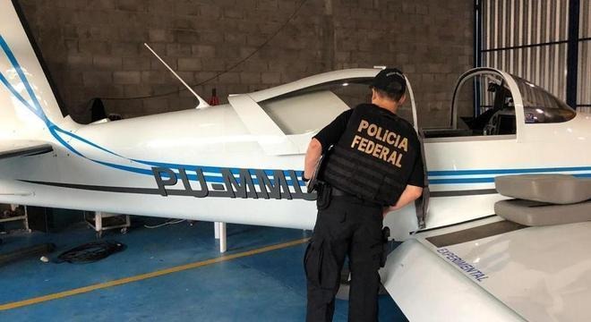 Confisco de bens em ações contra o tráfico dobra e deve chegar a R$ 1 bi Operação da PF busca aeronaves usadas para o tráfico de drogas. Divulgação/Polícia Federal
